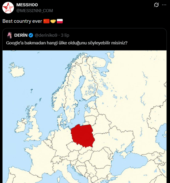 Tak Messi100 (ten od koszulek) NAZWAŁ POLSKĘ! <3